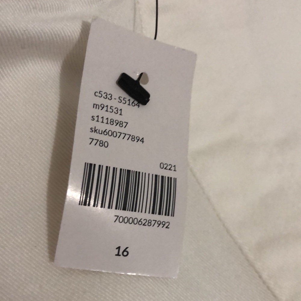 Lane Bryant Denim Jeggings Pedal High Rise Size 16 New with Tags. - Picture 5 of 7